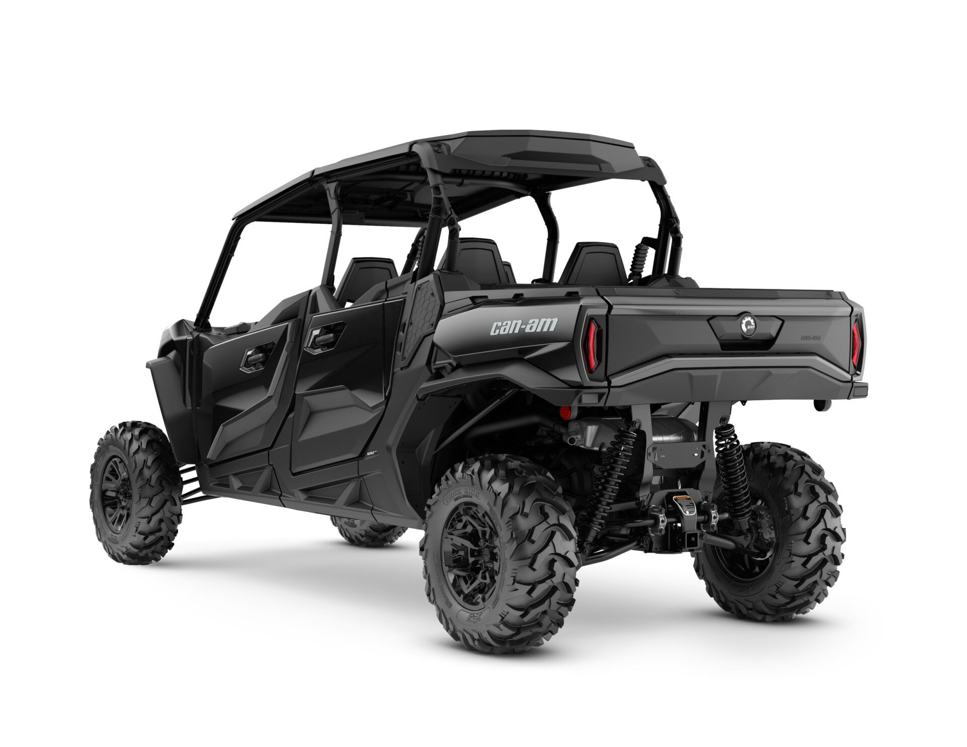 Commander MAX XT 700 Model Shown from the back side in Triple Black.