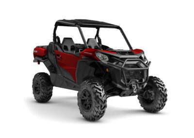 Commander XT 1000R Model Shown from the front side in Fiery Red.