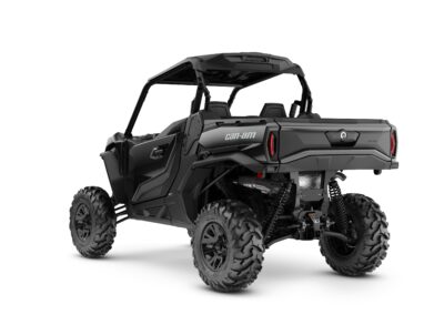 Commander XT 1000R Model Shown from the back side in Triple Black.