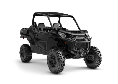 Commander XT 1000R Model Shown from the front side in Triple Black.