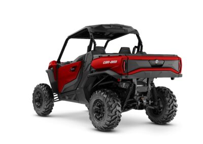 Commander XT 700 Model Shown from the back side in Fiery Red.