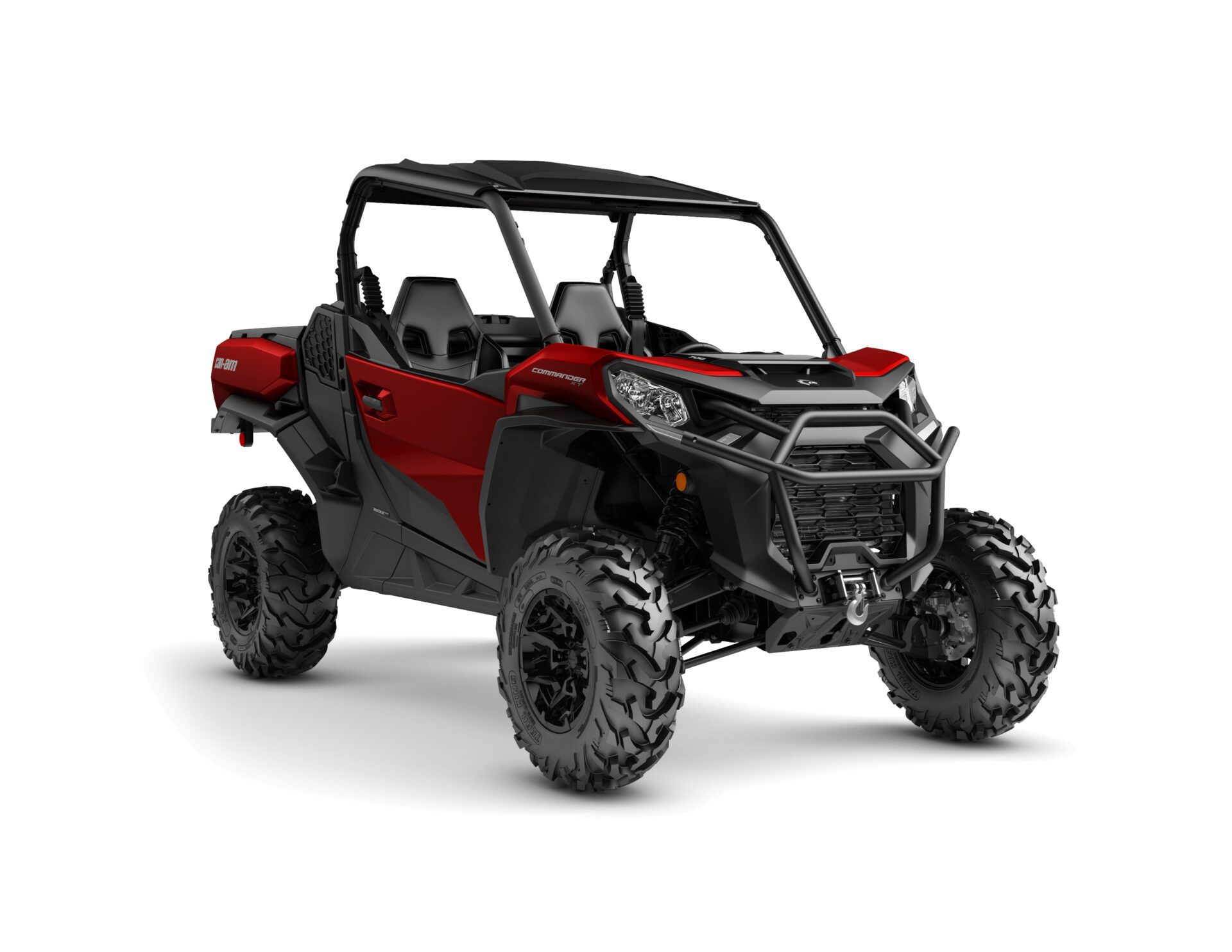 Commander XT 700 Model Shown from the front side in Fiery Red.