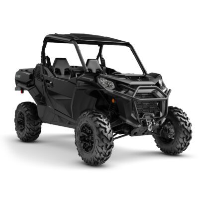 Commander XT 700 Model Shown from the front side in Triple Black.