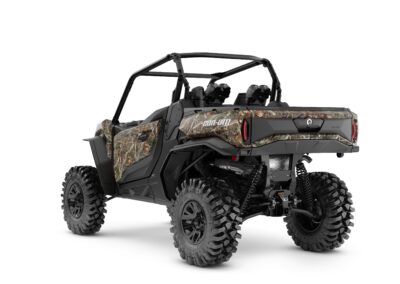 Commander X mr 1000R Model Shown from the back side in Wildland Camo.