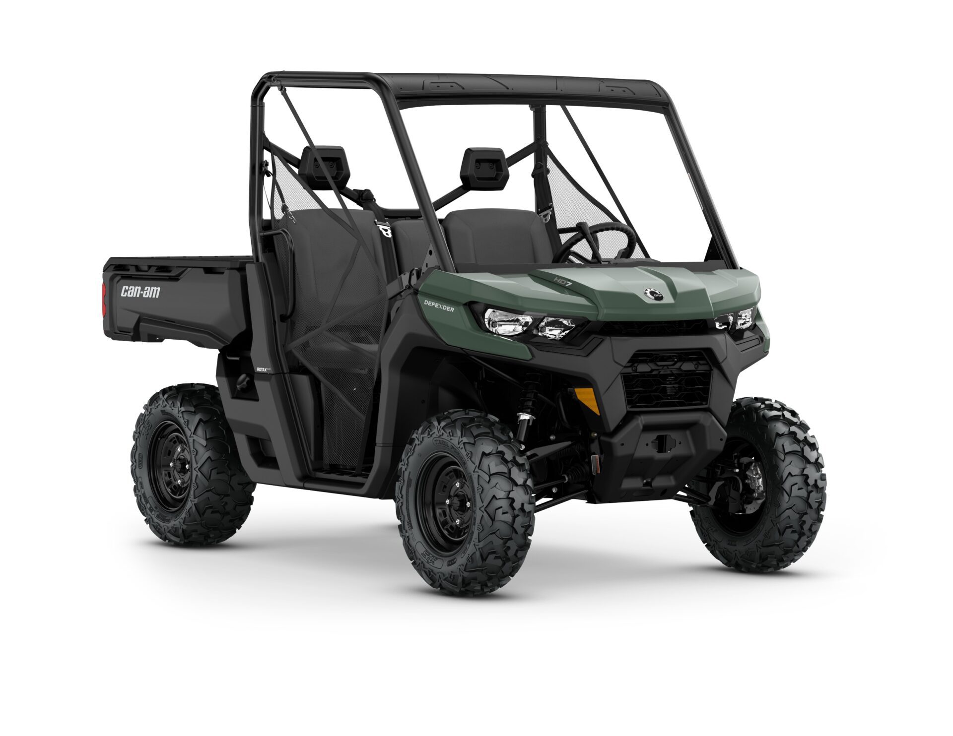 New Can-Am Defender Base HD7 Model Shown from the front side.