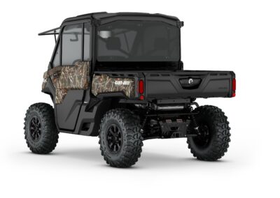 Defender Limited HD10 Model Shown from the back side in Wildland Camo.