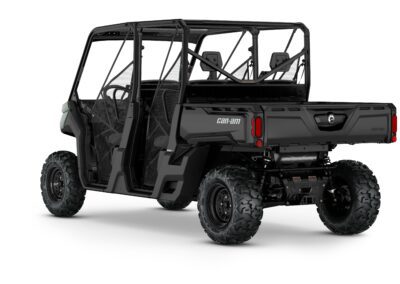 Defender MAX HD7 Model Shown from the back side in Compass Green.