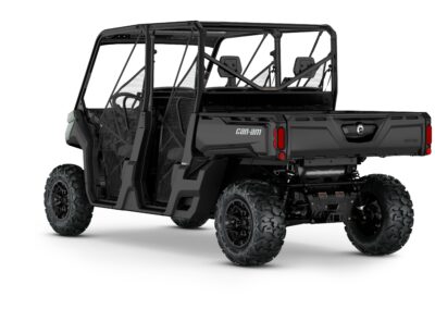 Defender MAX DPS HD7 Model Shown from the back side in Compass Green.