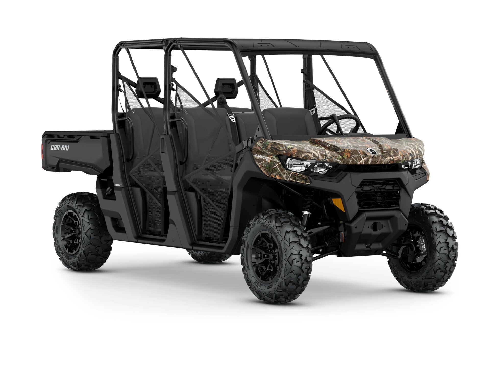 Defender MAX DPS HD7 Model Shown from the front side in Wildland Camo.