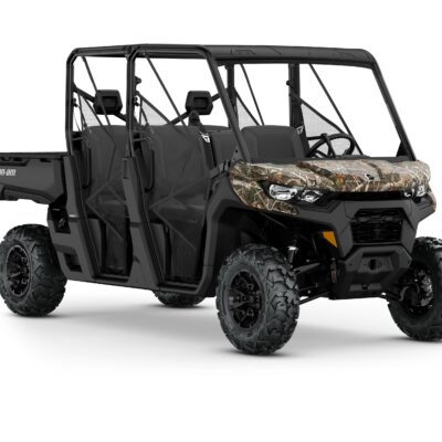 Defender MAX DPS HD7 Model Shown from the front side in Wildland Camo.