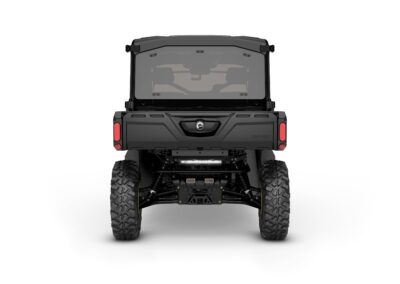 Defender MAX Limited HD10 Model Shown from the back in Dusty Navy.