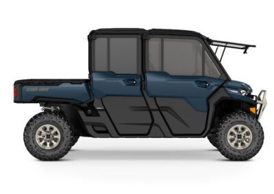 Defender MAX Limited HD10 Model Shown from the side in Dusty Navy.