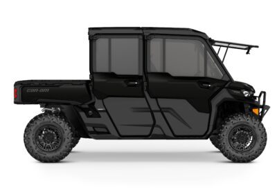 Defender MAX Lone Star Edition HD10 CAB Model Shown from the side in Stealth Black.