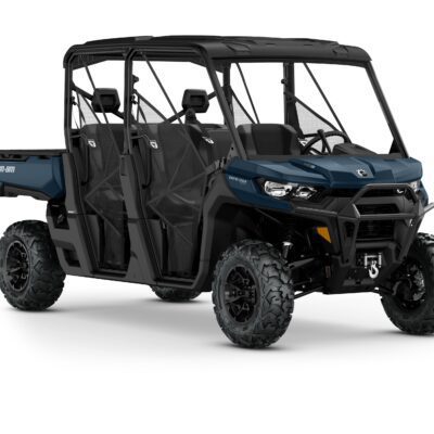 Defender MAX XT HD9 Model Shown from the front side in Dusty Navy.