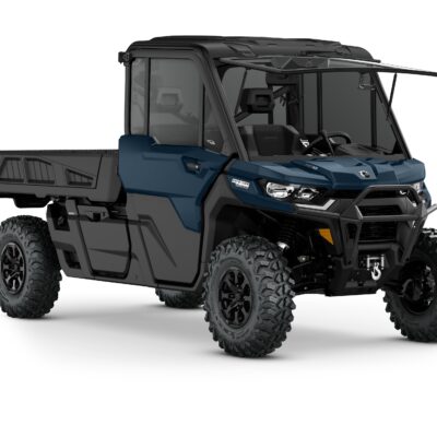 Defender PRO Limited HD10 Model Shown from the front side in Dusty Navy.