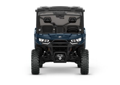 Defender PRO Limited HD10 Model Shown from the front in Dusty Navy.