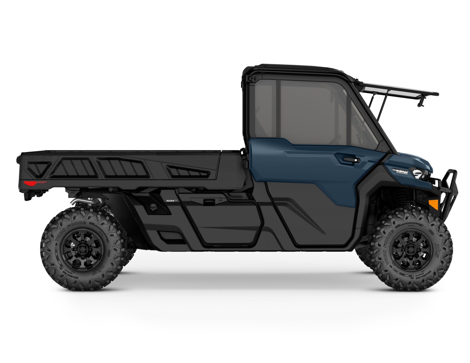 Defender PRO Limited HD10 Model Shown from the side in Dusty Navy.