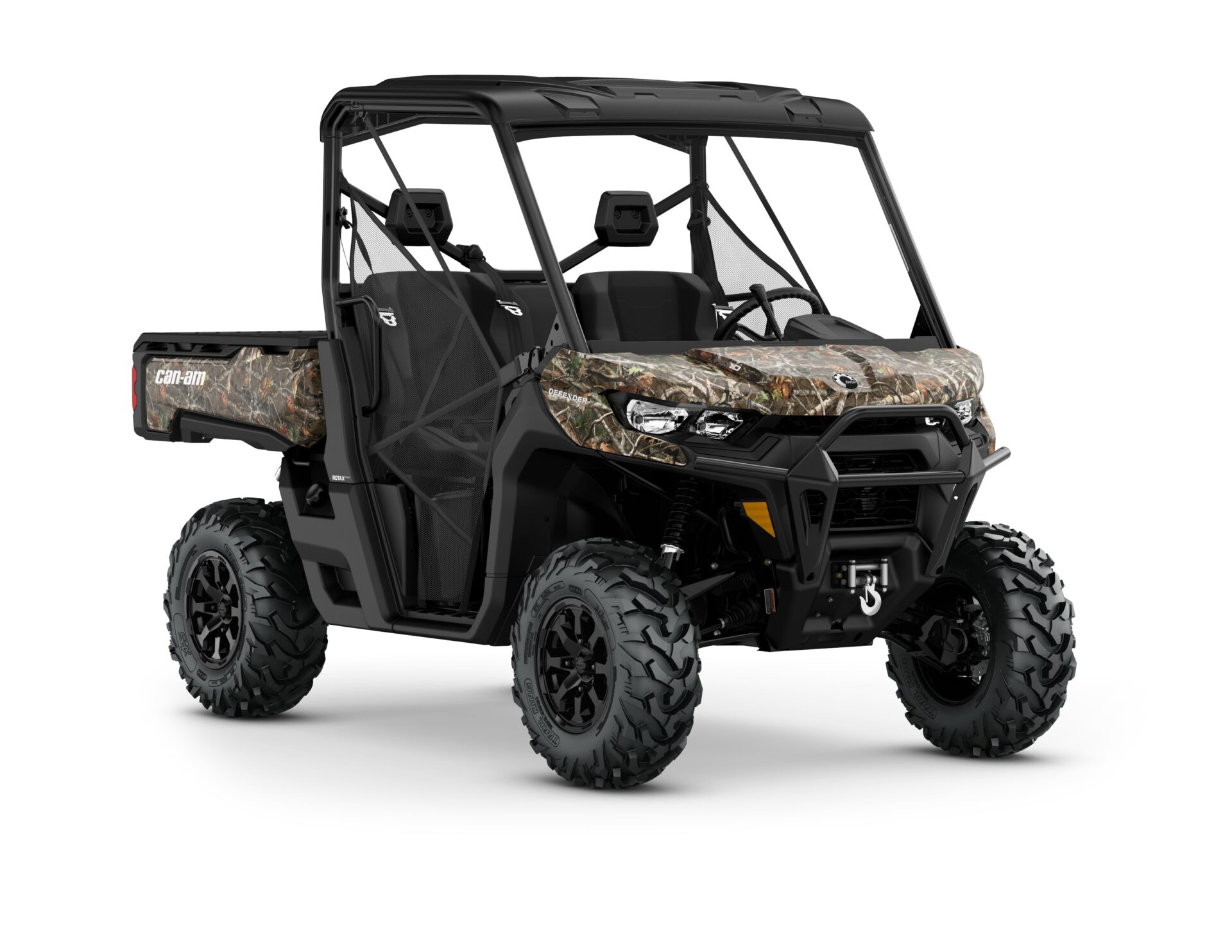 Defender XT HD10 Model Shown from the front side in Wildland Camo.