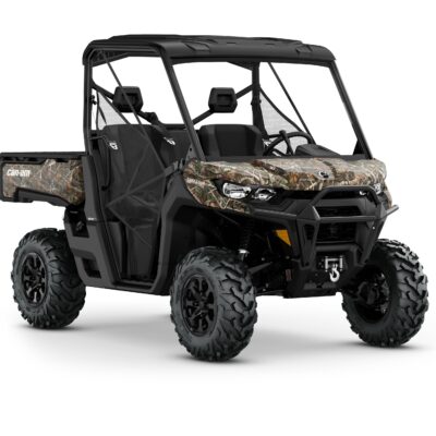 Defender XT HD10 Model Shown from the front side in Wildland Camo.