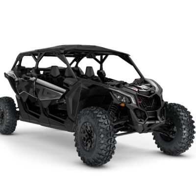 New 2025 Can-Am Maverick X3 MAX X DS Turbo RR with Smart-Shox Front in Triple Black